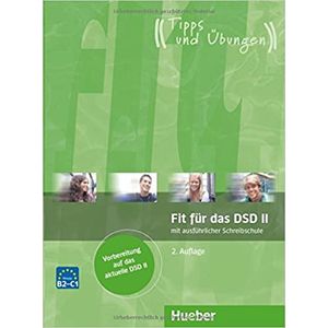 Fit für das DSD II Übungsbuch - Hueber - didático ISBN 9783192018626