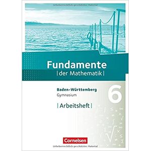 Fundamente der Mathematik 6 Arbeitsheft - Cornelsen - didático