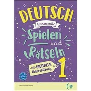 Deutsch lernen mit Spielen und Rätseln ed 2022 - Klett - didático